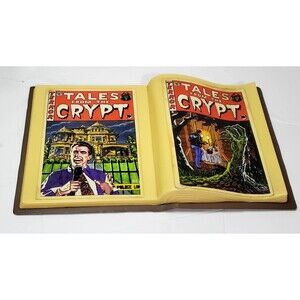 1996 Tales from the Crypt 8" Plastic  Book "Television Terror" episode Flawed